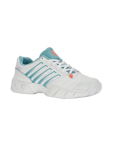 Kswiss Bigshot Light 4 White Blue Women 96989109 |K SWISS |K-Swiss padel shoes