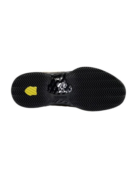 Kswiss Hypercourt Express 2 Preto Amarelo 6614071 |K SWISS |Sapatilhas de padel K-Swiss