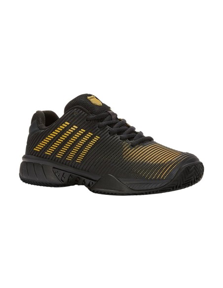 Kswiss Hypercourt Express 2 Nero Giallo 6614071 |K SWISS |Scarpe da padel K-Swiss