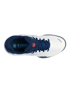 Kswiss Hypercourt Express 2 Branco Azul Marinho 6614146 |K SWISS |Sapatilhas de padel K-Swiss 2