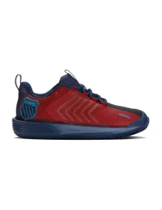 Kswiss Ultrashot 3 Rouge Bleu |K SWISS |Chaussures de padel K-Swiss