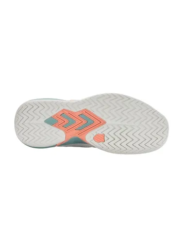 Kswiss Ultrashot Team Branco Coral Mulher 97395143 |K SWISS |Sapatilhas de padel K-Swiss
