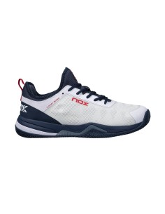 Nox Lux Nerbo White Navy Caluxnerwhna |NOX |NOX padel shoes