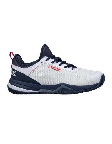 Nox Lux Nerbo White Navy Caluxnerwhna |NOX |NOX padel shoes