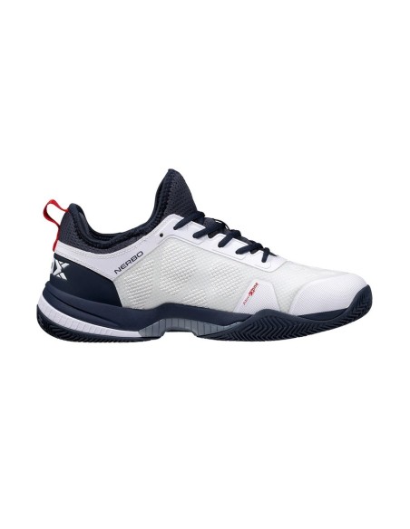 Nox Lux Nerbo White Navy Caluxnerwhna |NOX |NOX padel shoes