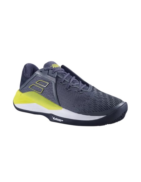 Babolat Propulse Fury Black Yellow 30S23425 3027 |BABOLAT |BABOLAT padel shoes