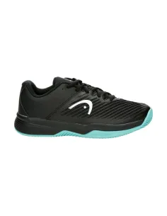 Head Revolt Pro 4.0 Clay Negro Azul Niño 275213 Bkte |HEAD |Zapatillas pádel HEAD