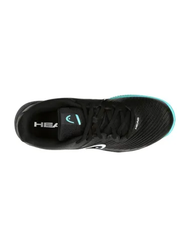 Head Revolt Pro 4.0 Clay Black Blue Kid 275213 Bkte |HEAD |HEAD padel shoes