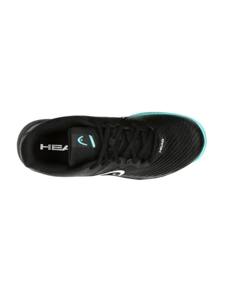 Head Revolt Pro 4.0 Clay Preto Azul Infantil 275213 Bkte |HEAD |Sapatilhas de padel HEAD