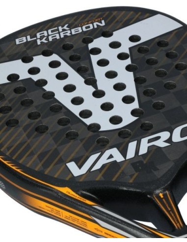 Vairo Black Karbon Confort |VAIRO |Raquettes de padel Vairo