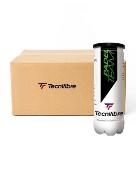 Caisse De 24 Boîtes De 3 Balles Tecnifibre Padel Team |TECNIFIBRE |Cartons