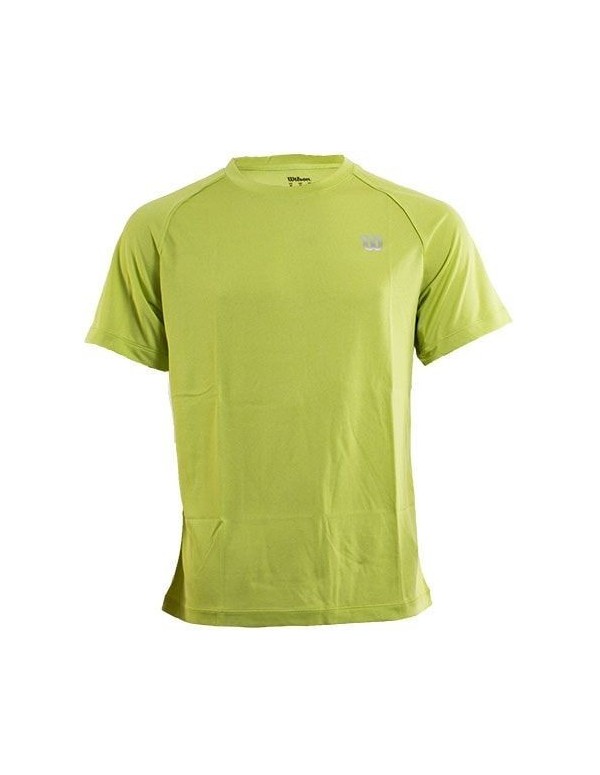 Wilson Core Crew T-shirt Green Wra746404 |WILSON |WILSON padel clothing