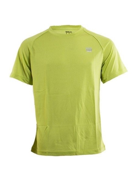 T-Shirt Wilson Core Crew Vert Wra746404 |WILSON |Vêtements de padel Wilson
