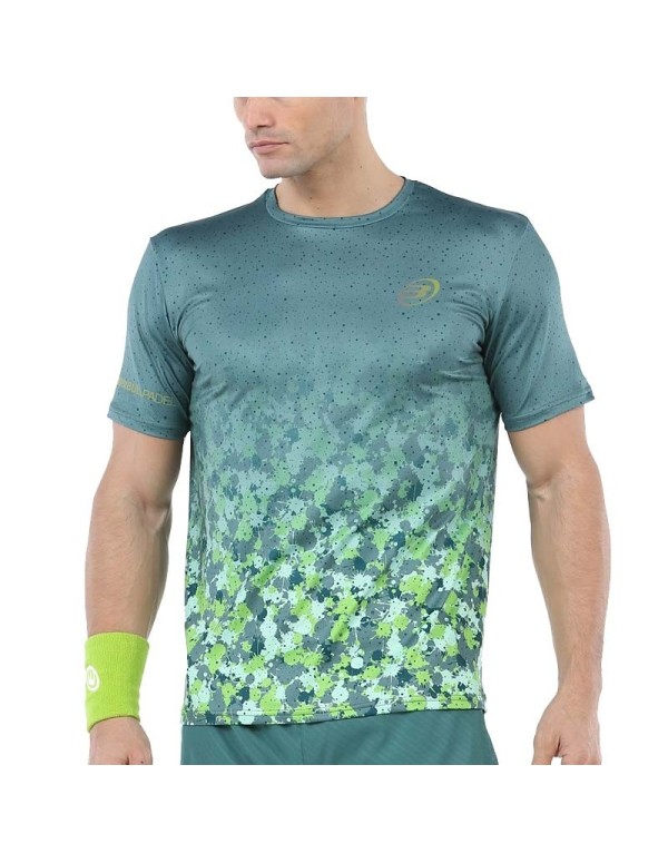 T-shirt vert Bullpadel Uranus 2020 |BULLPADEL |Vêtements de pade BULLPADEL