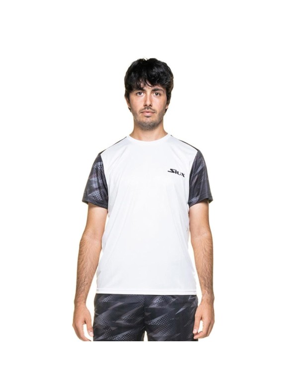 Siux Giulio Man White T-shirt |SIUX |SIUX padel clothing