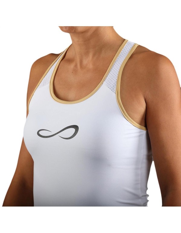 Endless Minimal T-shirt 30007 White Gold Woman |ENDLESS |ENDLESS paddelkläder