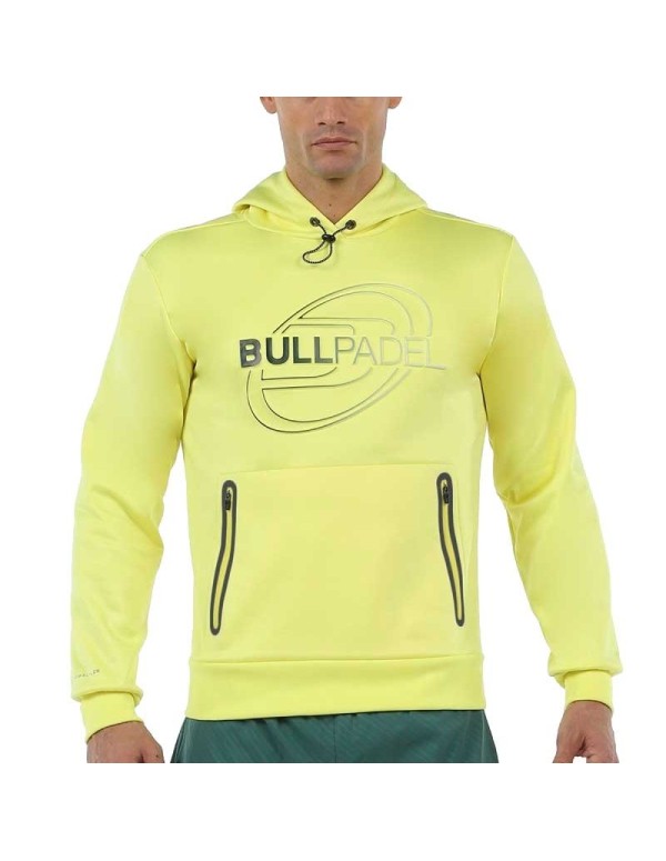 Bullpadel Ramzi 2020 Sweat-shirt jaune |BULLPADEL |Vêtements de pade BULLPADEL