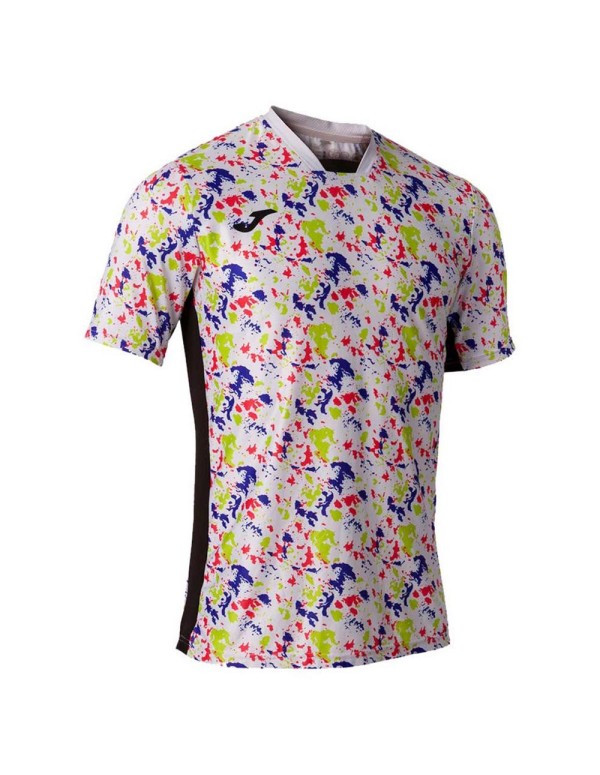 T-shirt Joma Challenge Multico 102603.200 |JOMA |Vêtements de padel JOMA