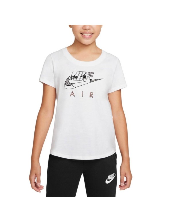 Camiseta Nike Mascot Scoop Dq4380 100 Junior |NIKE |NIKE padel clothing