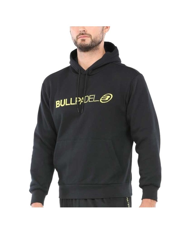 Bullpadel Redipol 2020 Black Sweatshirt |BULLPADEL |Vêtements de pade BULLPADEL