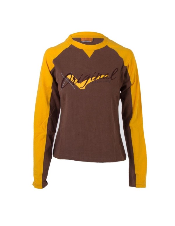 Camiseta Varlion Md M/L06-Mc627 Marron |VARLION |Camisetas pádel