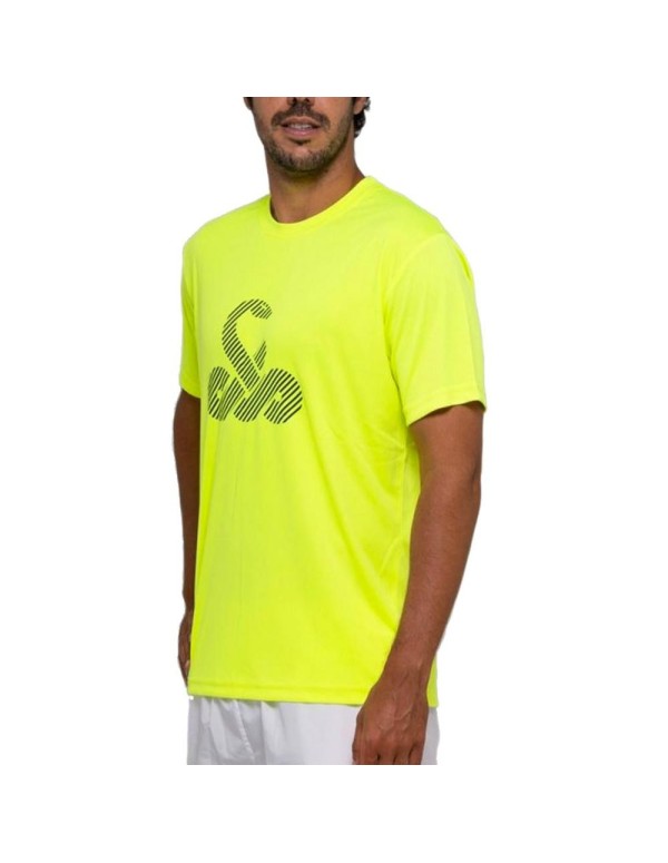 Camiseta Vibor-A Taipan Hombre Amarillo 41200.005 |VIBOR-A |Ropa pádel VIBOR-A