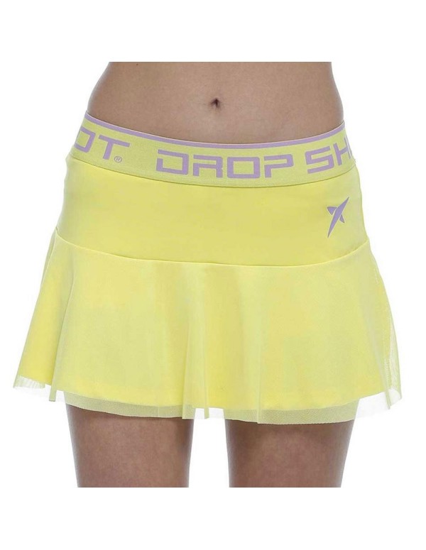 Drop Shot Nauka Skirt Yellow |DROP SHOT |DROP SHOT padel clothing