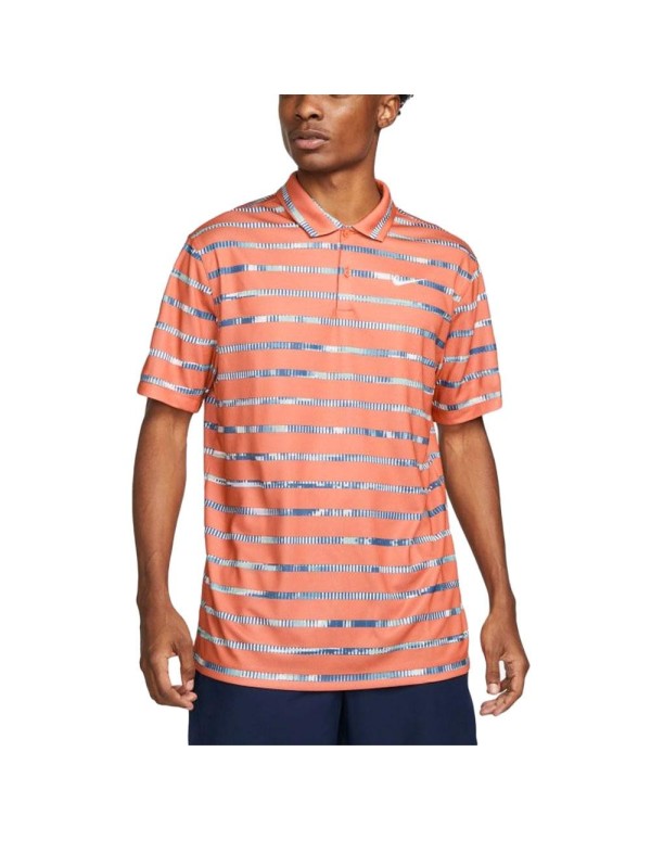 Polo Nike Court Dri-Fit Graphique Dd8517 451 |NIKE |Vêtements de padel NIKE