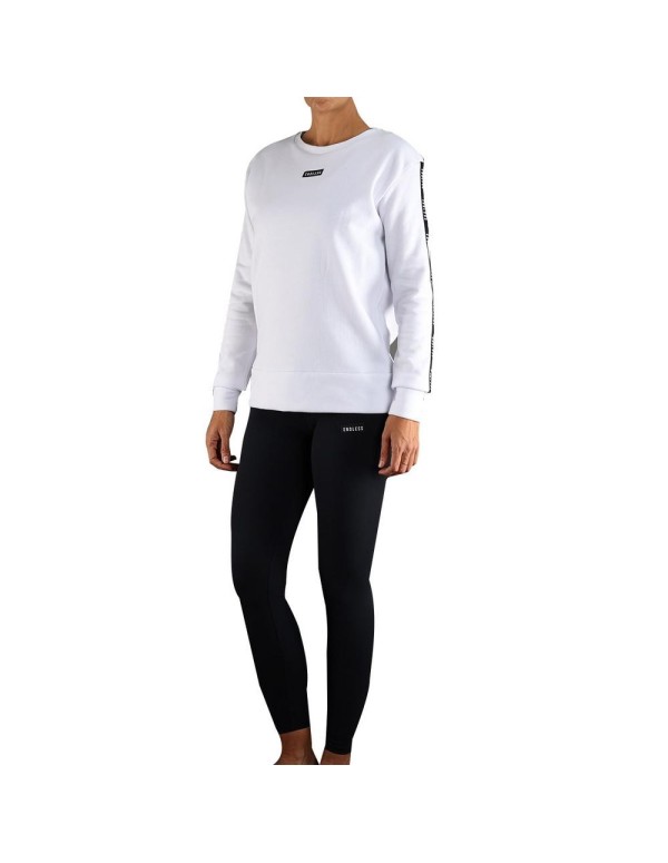 Sweatshirt Endless Ash 40181 White Woman |ENDLESS |ENDLESS paddelkläder