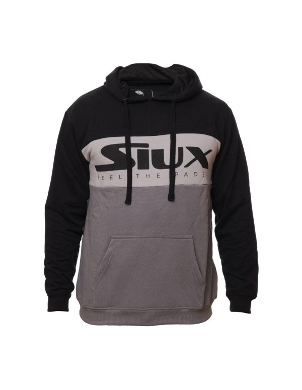 Siux Style Black/Grey Sweatshirt |SIUX |SIUX padel clothing