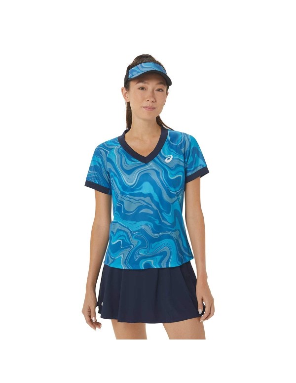 Camiseta Tirantes Asics Women Match Graphic Ss Top 2042a251-413 Mujer |ASICS |Abbigliamento da padel ASICS