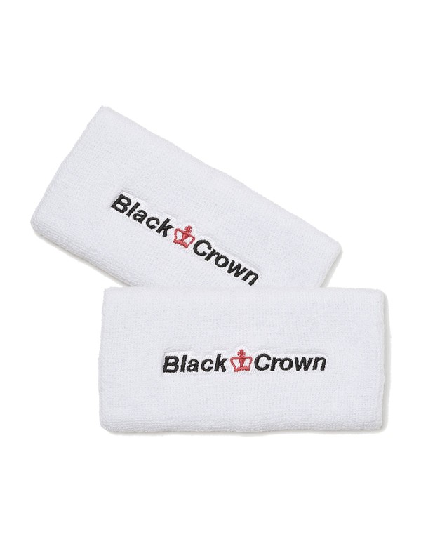 Pack 2 Muñequeras Black Crown Blancas 000317 |BLACK CROWN |Pulseiras