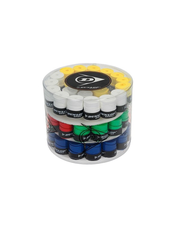 Cubo Overgrip Dunlop Tour Dry Colores 623406 |DUNLOP |Overgrips