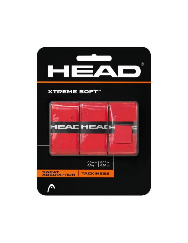 Head Grip Xtremesoft Overwrap 285104 Rd |HEAD |Övergrepp