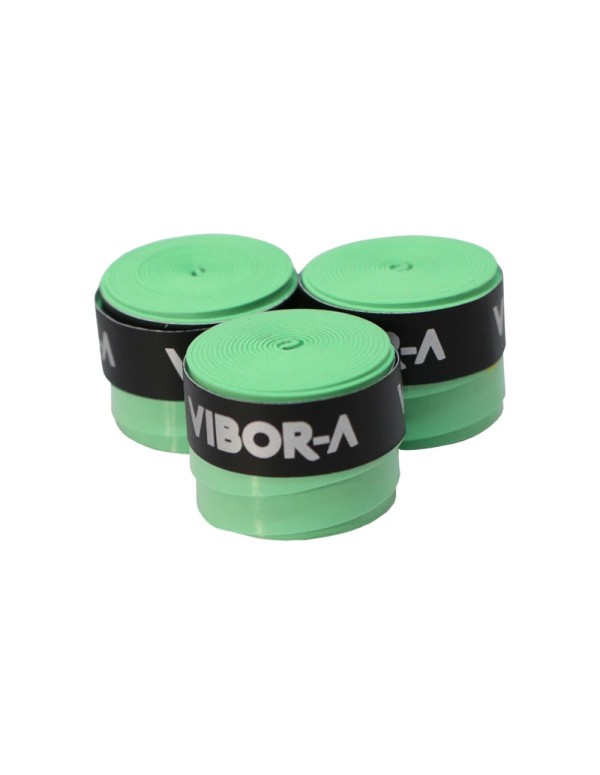 Pack 3 Overgrips Vibor-A Micr. Verde Fluo 41217.01 |VIBOR-A |Overgrips