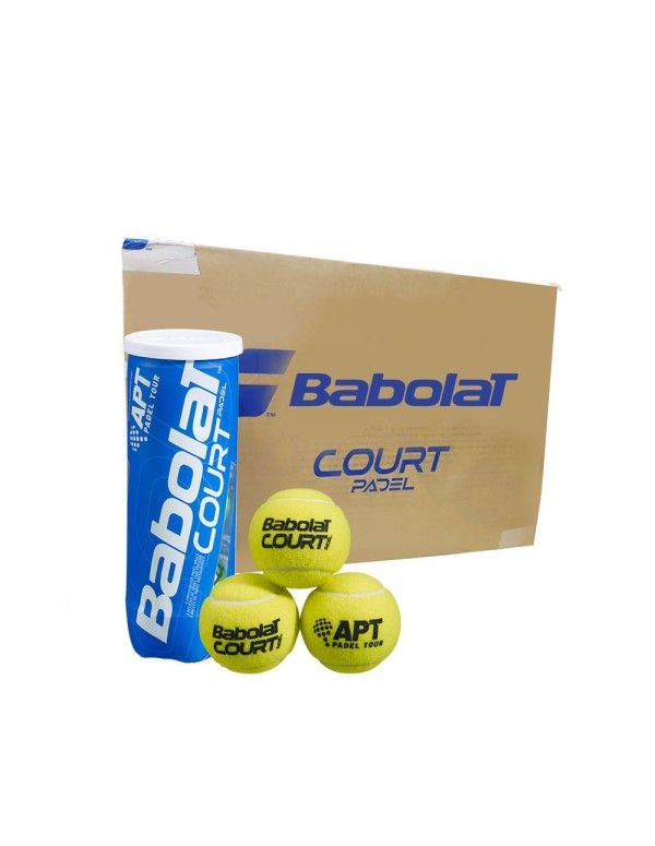 Drawer 24 Jars 3 Balls Babolat Court Padel 501098 |BABOLAT |Padel balls