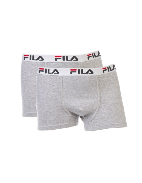 Pack 2 Boxer Fila Fu5016/2 400 Grey |FILA |Vêtements de padel