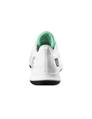 Scarpe Wilson Hurakn 2.0 Bianco Verde Donna Wrs331180 |WILSON |Scarpe da padel WILSON
