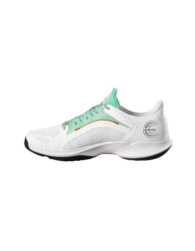 Chaussures Wilson Atomik 2.0 Blanc Vert Femme Wrs331180 |WILSON |Chaussures de padel WILSON