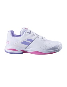 Babolat Propulse Fury Blanco Lila Niña 32S23884 1074 |BABOLAT |Zapatillas pádel BABOLAT