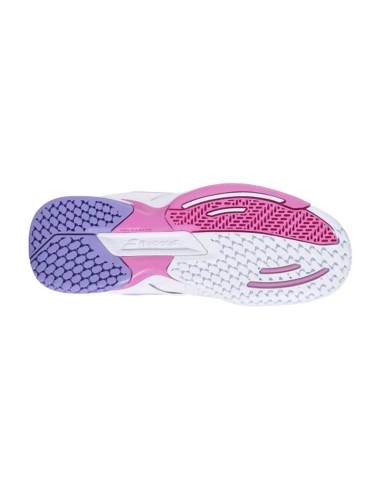 Babolat Propulse Fury Blanco Lila Niña 32S23884 1074 |BABOLAT |Zapatillas pádel BABOLAT