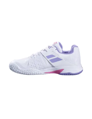 Babolat Propulse Fury Junior 33S23884 Blanco Lila |BABOLAT |Zapatillas pádel BABOLAT