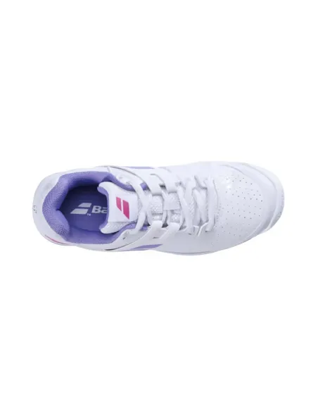 Babolat Propulse Fury Junior 33S23884 White Lilac |BABOLAT |BABOLAT padel shoes