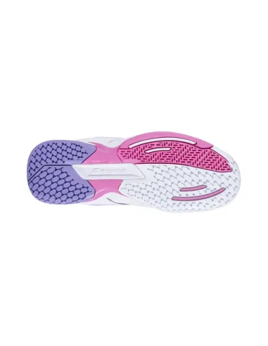 Babolat Propulse Fury Junior 33S23884 Bianco Lilla |BABOLAT |Scarpe da padel BABOLAT