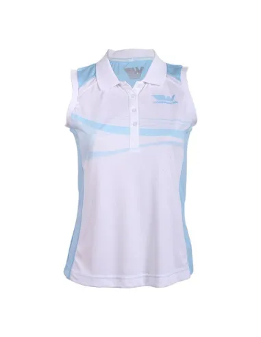 Camiseta Wingpadel W-Lia Azul/Blanco