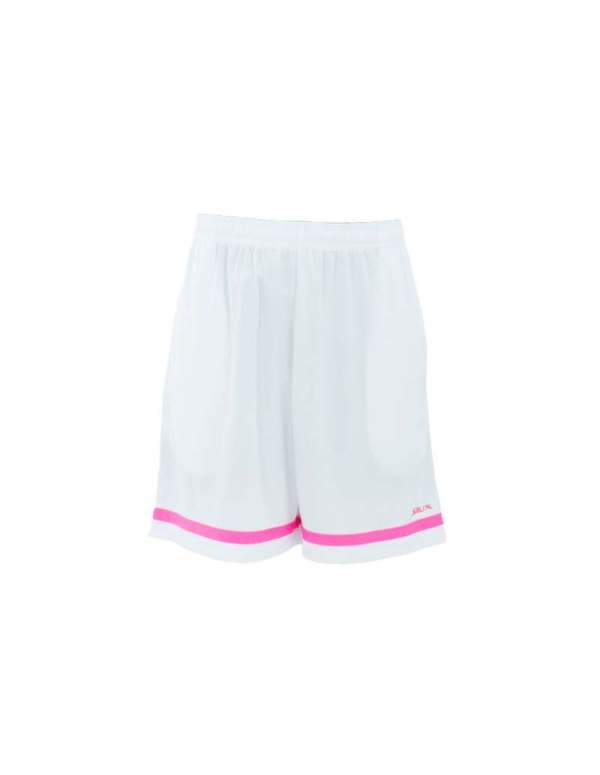 Pantalon Corto Siux Calixto Blanco Rosa 40058.A51 |SIUX |SIUX padel clothing