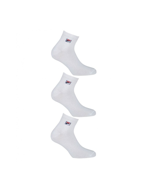 Pack 3 Calcetines Fila F9303 300 White |FILA |Paddle socks