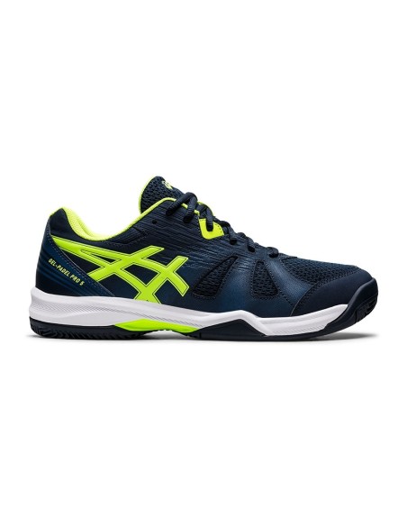 Asics Gel Padel Pro 5 Blu Verde Fluo 1041A302401 |ASICS |Scarpe da padel ASICS