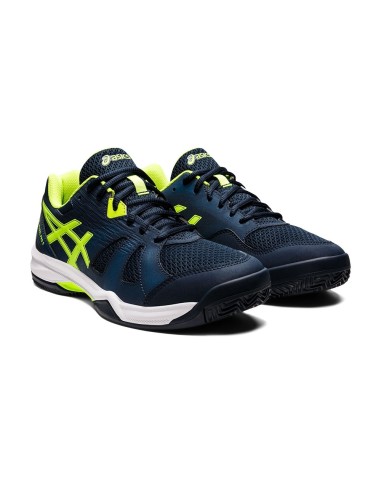 Asics Gel Padel Pro 5 Blu Verde Fluo 1041A302401 |ASICS |Scarpe da padel ASICS
