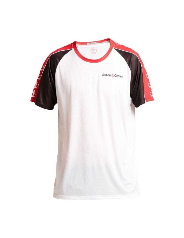 Camiseta Black Crown Turku Rojo-Blanco